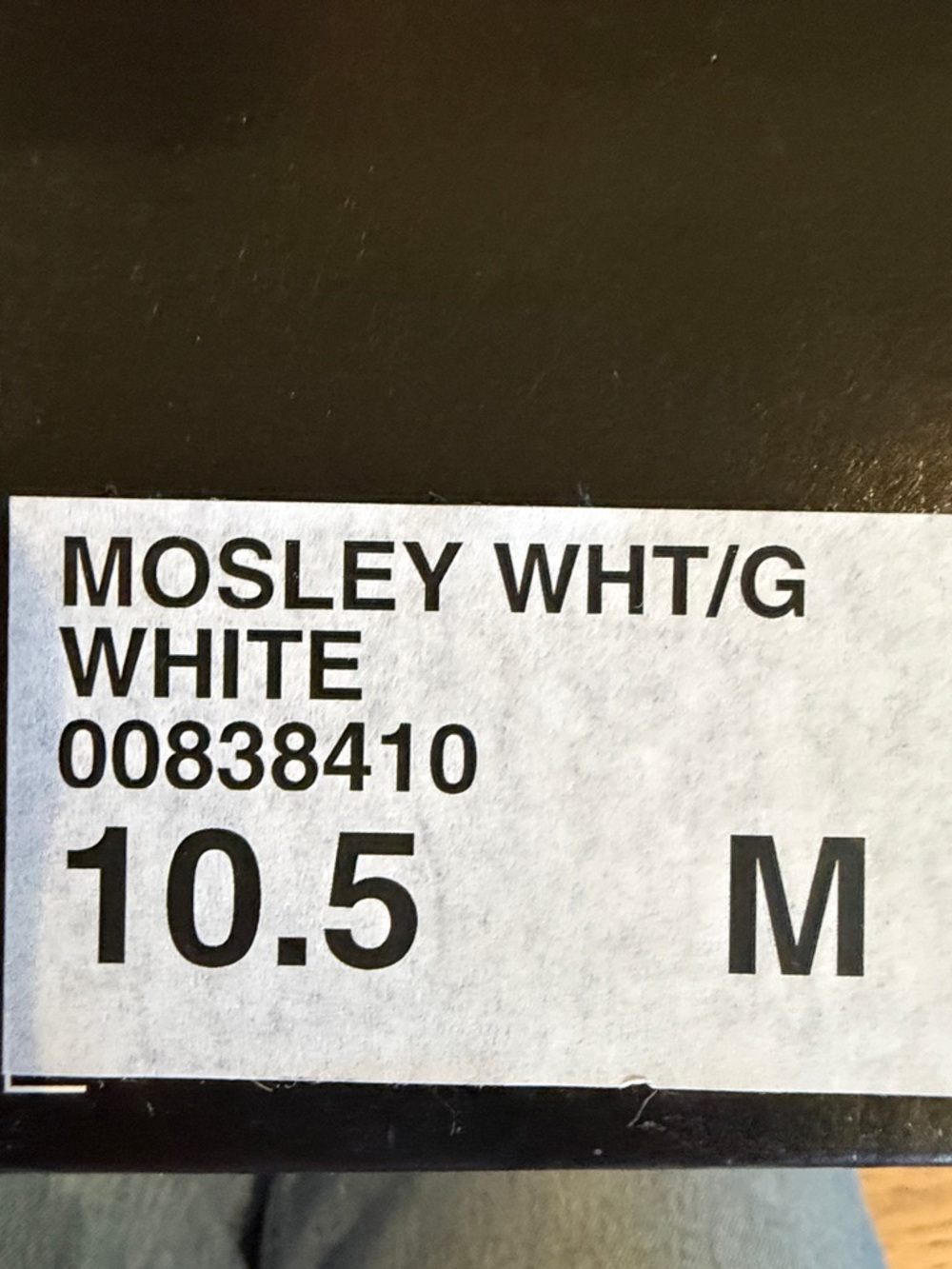 Vintage Diesel Mosley White & Gray Mesh Leather Sneakers, Mens Sz 10.5 LIKE NEW - Picture 8 of 9